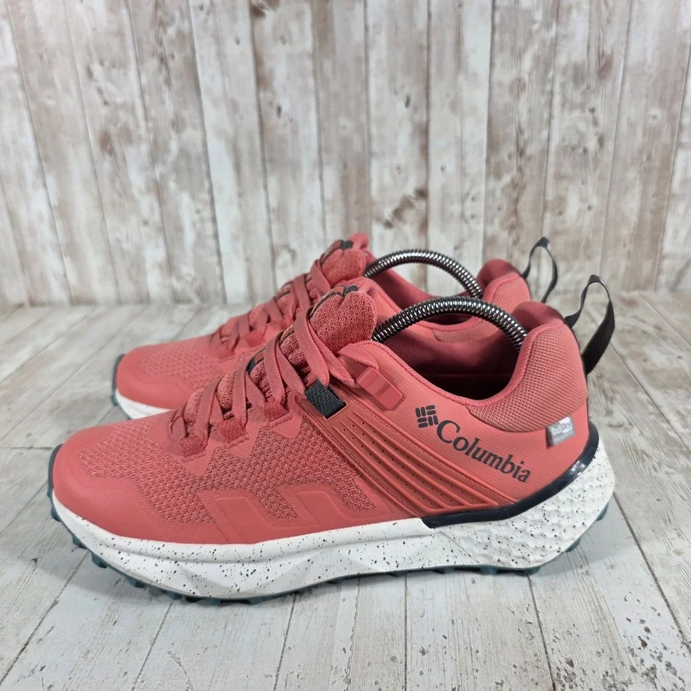 Columbia‎ Facet 75 OutDry Womens 10 Waterproof Hiking Shoes Coral BL9284-692
